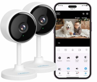 litokam Indoor Camera Review: 2K Security Camera with Night Vision & Motion Detection